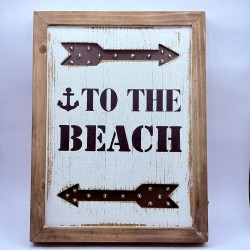Cuadro Luminoso  To The Beach 
