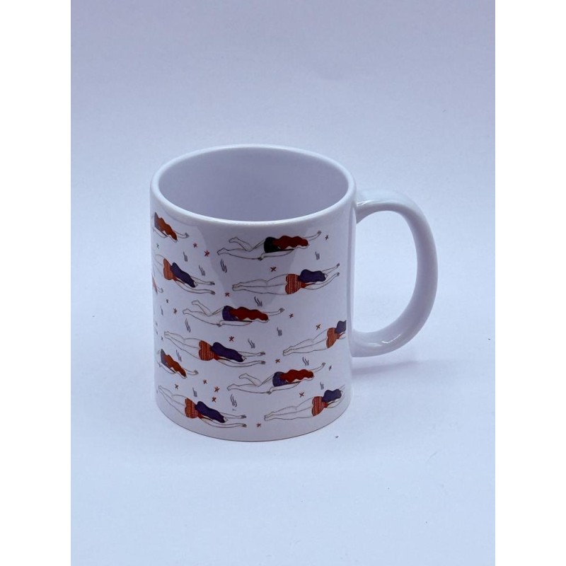 Mug Náutico Bañistas