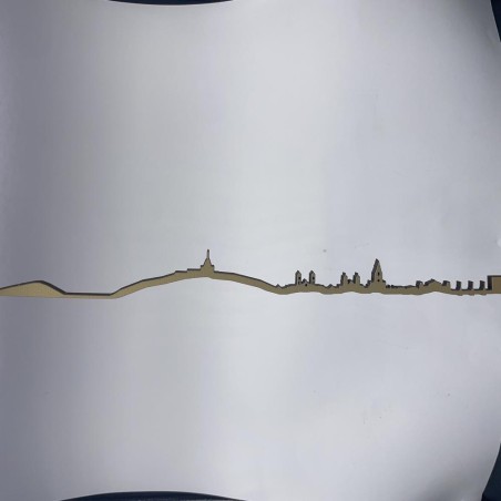 Skyline Donostia Marrón Mediano