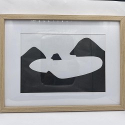 Cuadro Bahia Concha beige